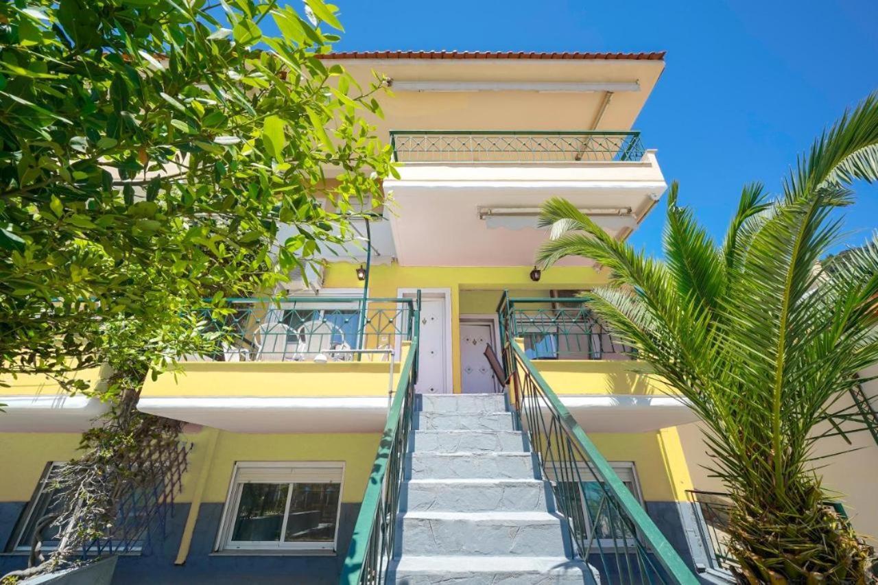 فيلا Golden Beach Maisonettes خْريسيا أموذيا المظهر الخارجي الصورة